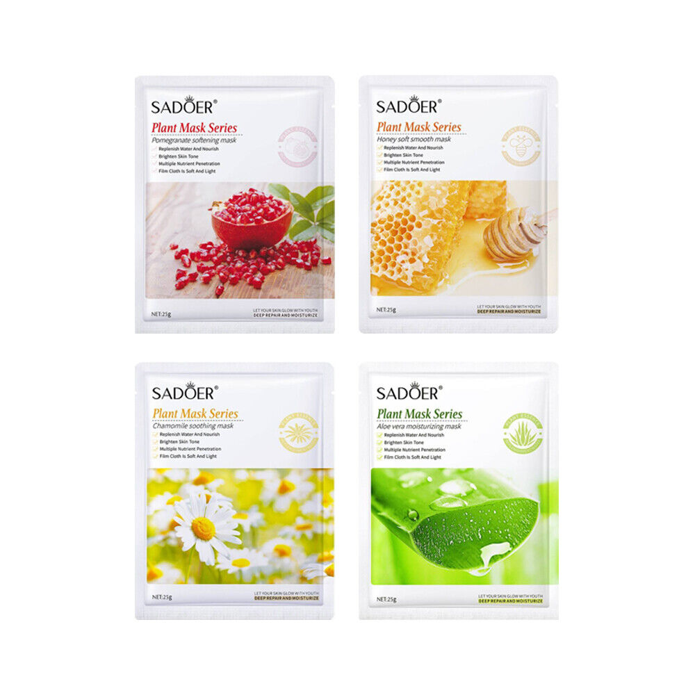 Natural Plant Face Masks